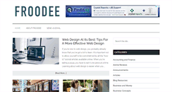 Desktop Screenshot of froodee.com